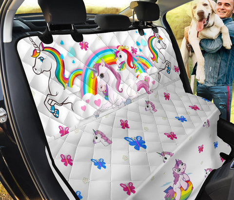 Amazing Unicorn Print Pet Seat Covers