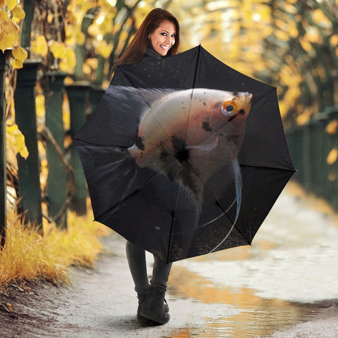 Freshwater Angelfish Print Umbrellas