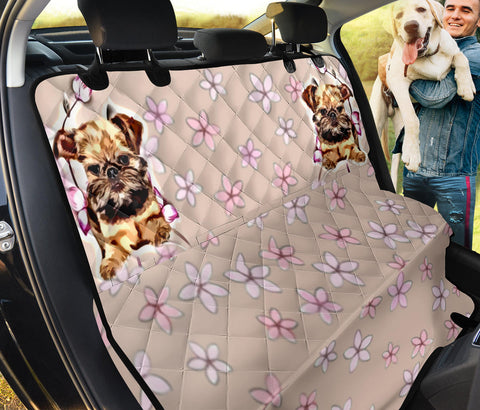 Brussels Griffon Print Pet Seat Covers