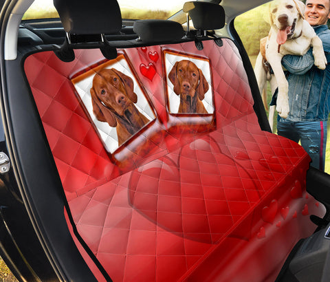Vizsla Love Print Pet Seat Covers