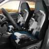 Amazing Pit Bull Dog Print Car Seat Covers