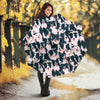 Border Collie Dog In Lots Print Umbrellas