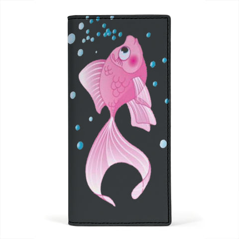 Cute Fish Print Women's Leather Wallet