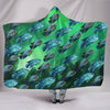 Jack Dampsy Fish Print Hooded Blanket