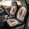 Cute Clumber Spaniel Print Car Seat Covers