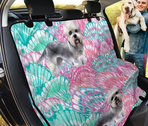 Cute Dandie Dinmont Terrier Print Pet Seat Covers