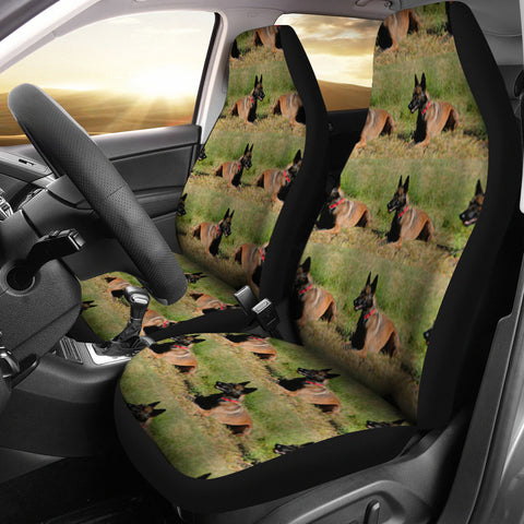 Belgian malinois Dog Patterns Print Car Seat Covers