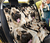 Pug Pattern Print Pet Seat Covers