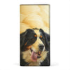 Cute Bernese Mountain Dog Print Women's Leather Wallet