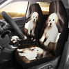 Shih poo Dog Print Car Seat Covers