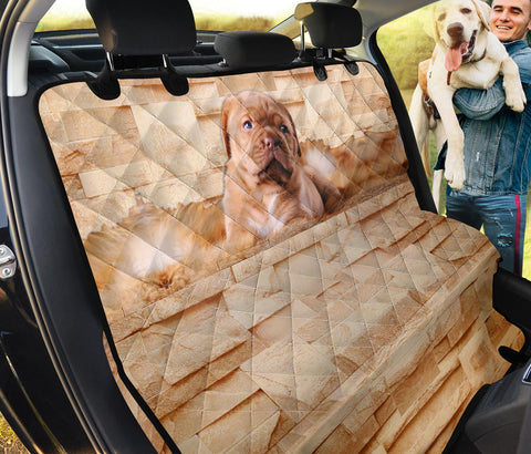 Bordeaux Mastiff Print Pet Seat Covers