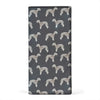 Bedlington Terrier Print Women's Leather Wallet