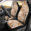 Goldendoodle In Lots Print Car Seat Covers