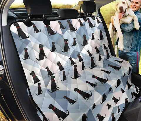Labrador Retriever Pattern Print Pet Seat Covers