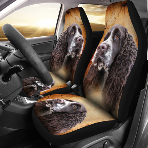 English Springer Spaniel Print Car Seat Covers