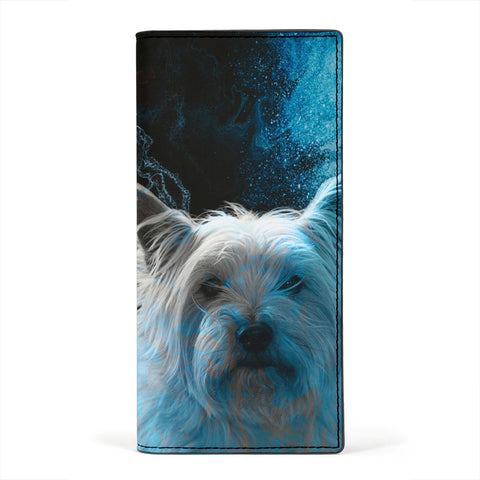 Amazing Cairn Terrier Print Women's Leather Wallet