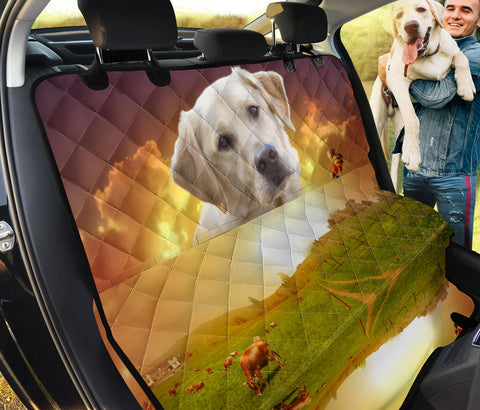 Labrador Retriever Print Pet Seat Covers