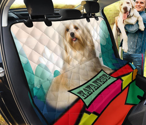 Havanese dog Print Pet Seat covers