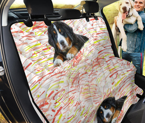 Bernese Mountain Dog Lover Print Pet Seat Covers