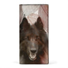 Belgian Shepherd Print Women's Leather Wallet