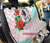 English Springer Spaniel Floral Print Pet Seat Covers