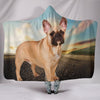 Cute French Bulldog Hooded Blanket