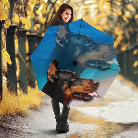 Dobermann Print Umbrellas- Limited Edition