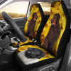 Newfoundland Dog Print Car Seat Covers