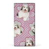 Coton de Tulear Dog Print Women's Leather Wallet