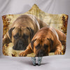 Amazing Bullmastiff Print Hooded Blanket