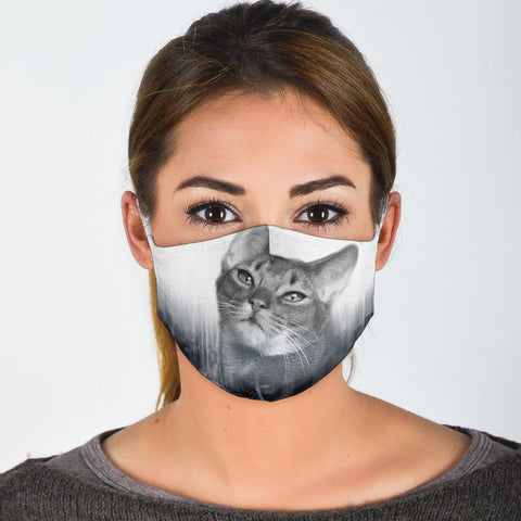 Abyssinian Cat Print Face Mask