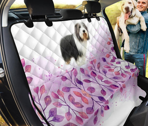 Bearded Collie Print Pet Seat covers