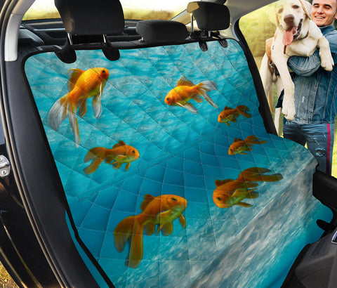 Lovely Comet Fish Print Pet Seat Covers