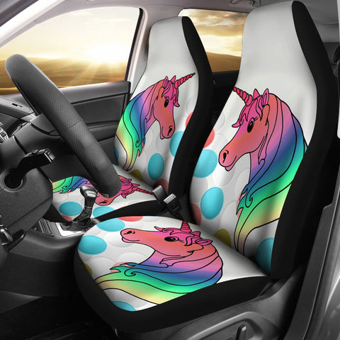 Unicorn Print Car Seat Covers