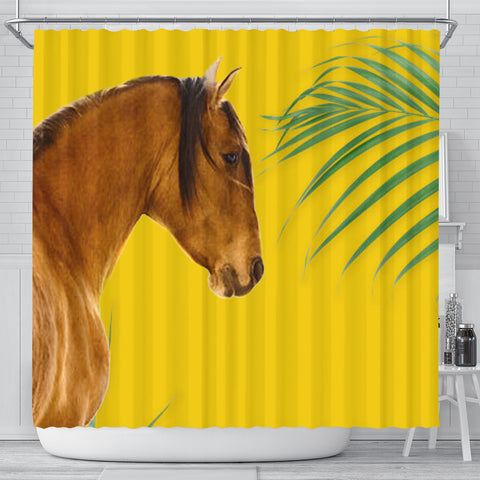 Amazing Kiger Mustang Horse Print Shower Curtain