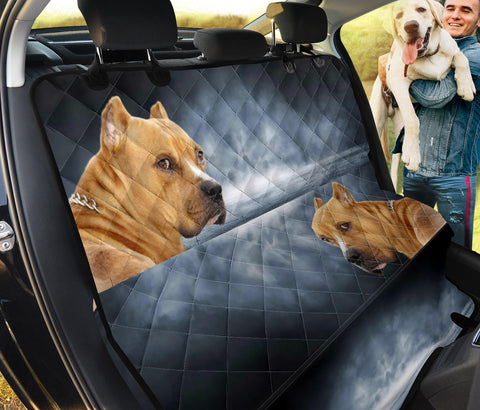 American Staffordshire Terrier Print Pet Seat Covers- Limited Edition