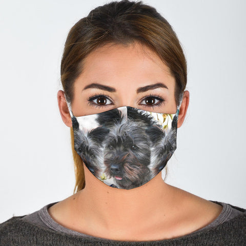 Cairn Terrier Print Face Mask- Limited Edition