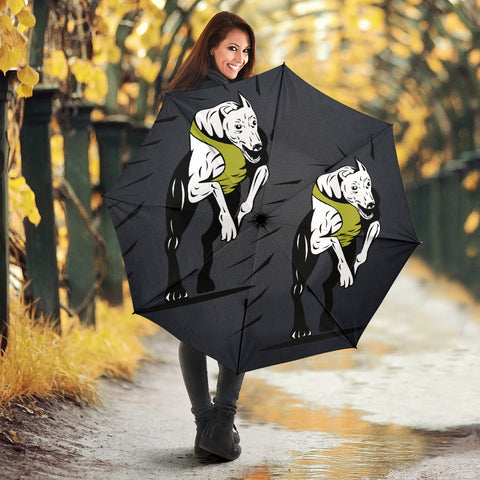 Greyhound Dog Vector Print Umbrellas