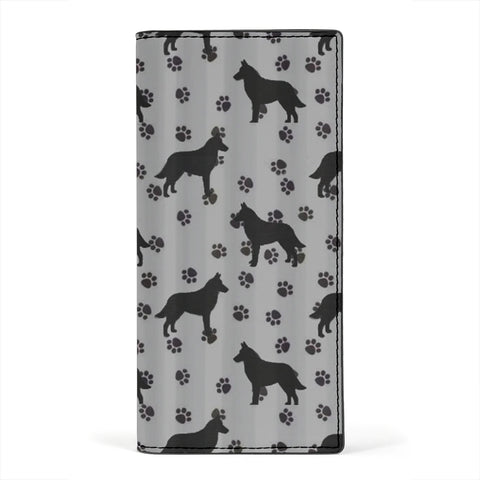 Malinois Dog Print Women's Leather Wallet