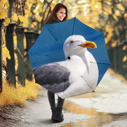 Seagull Bird Print Umbrellas