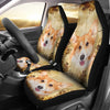 Cute Pembroke Welsh Corgi Dog Print Car Seat Covers