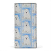 Samoyed Dog Print Women's Leather Wallet