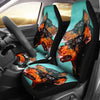 Doberman Pinscher Dog Vector Art Print Car Seat Covers