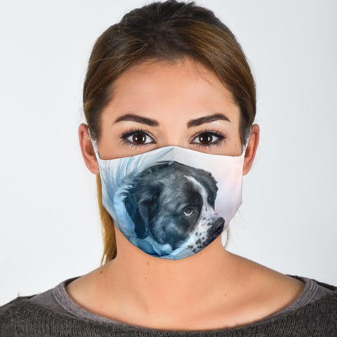 St. Bernard Print Face Mask