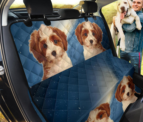 Cute Cavoodle Dog Print Pet Seat Covers