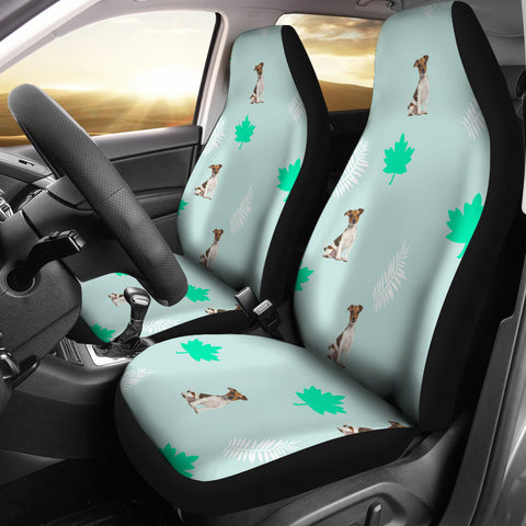 Jack Russell Terrier Patterns Print Car Seat Covers