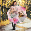 Shetland Sheepdog Print Umbrellas