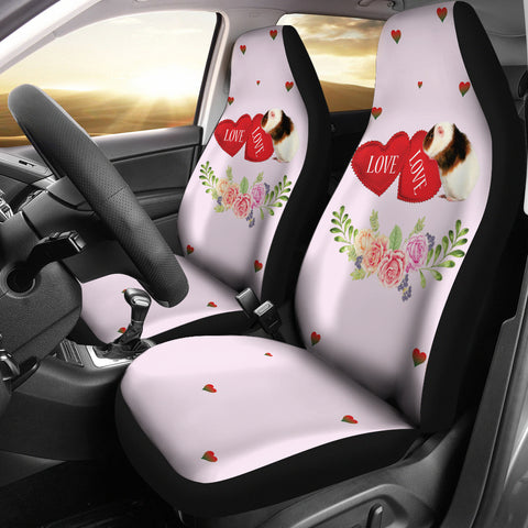 Teddy Guinea Pig Print Car Seat Covers