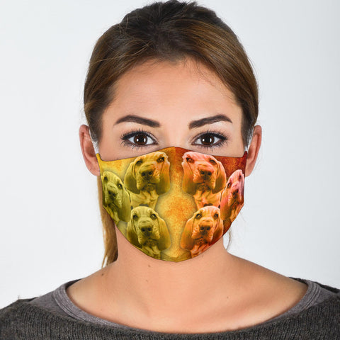 Bloodhound Print Face Mask
