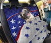 Cute Pug Listening music Print Pet Seat Covers
